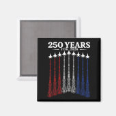 250年のアメリカ1776 2026 250周年アメリカの誕生日 マグネット (正面/裏面)