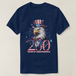 250年の独立アメリカワシ Tシャツ