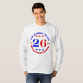 250年までの道のり Tシャツ (正面フル)
