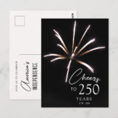 250年を祝おう セステルセンテニアル 7月4日 ポストカード (正面/裏面)