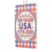 250年アメリカ合衆国 | 1776–2026 アメリカ独立250周年 カーエアーフレッシュナー (左)