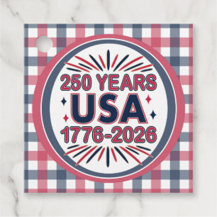 250年アメリカ合衆国 1776–2026 アメリカ独立250周年 フェイバータグ