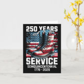 250年アメリカ記念日250th独立D カード (黄色い花)