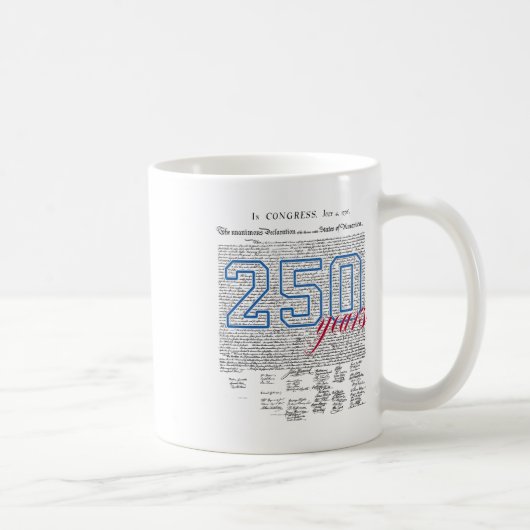 250年アメリカ記念日250th独立D コーヒーマグカップ (右)