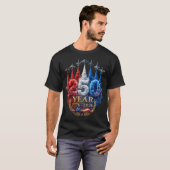 250年アメリカ 250周年 アメリカ愛国者 7月4日 Tシャツ (正面フル)