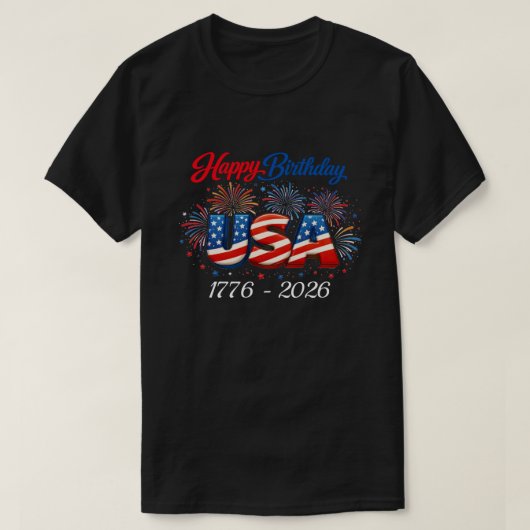 250年アメリカ -31b Tシャツ (デザイン正面)