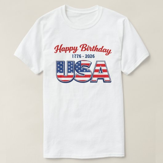 250年アメリカ -31e Tシャツ (デザイン正面)