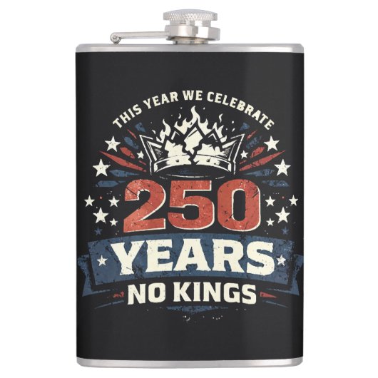 250年王なし愛国者 フラスク (正面)