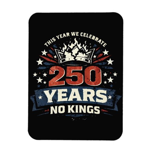 250年王なし愛国者 マグネット (縦)