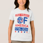 250年米国アメリカ革命セミキンセンテンニ トライブレンドＴシャツ (正面)