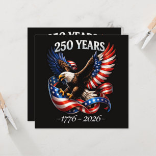 250年記念イーグルアメリカ国旗