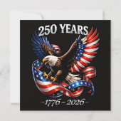 250年記念イーグルアメリカ国旗 (裏面)