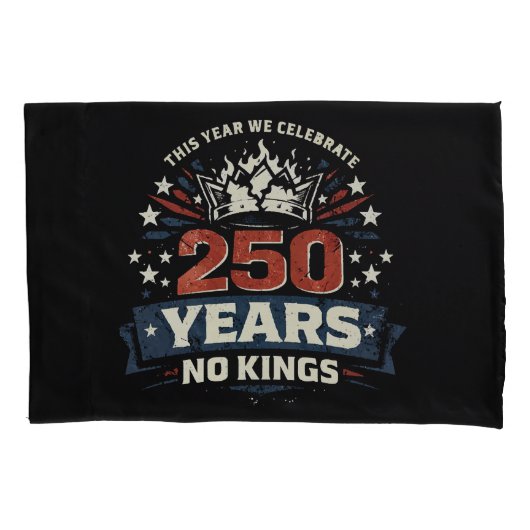 250年間王様なし愛国 枕カバー (正面)