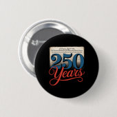 250年1776独立宣言Usa Gif 缶バッジ (正面&裏面)