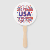 250年 アメリカ | 1776–2026 半クインセンテニアル ハンドファン (正面)