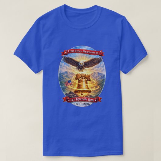 250年 アメリカ -33 Tシャツ (デザイン正面)