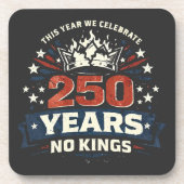 250年 キングはいらない 愛国者 コースター (正面)