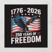250年 1776 2026 250周年 7月4日 メニュー (裏面)