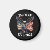 250年 250周年 アメリカ独立記念日  マグネット (正面)