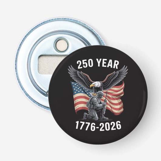 250年 250周年 アメリカ独立記念日  栓抜き (正面)