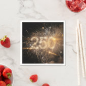 250歳の誕生日花火祝賀会 スタンダードカクテルナプキン (インサイチュ)