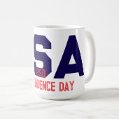 250 アメリカ独立記念日 コーヒーマグカップ (正面右)