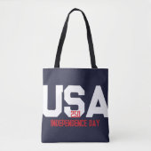 250 アメリカ独立記念日 トートバッグ (正面)