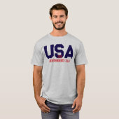 250 アメリカ独立記念日 Tシャツ (正面フル)