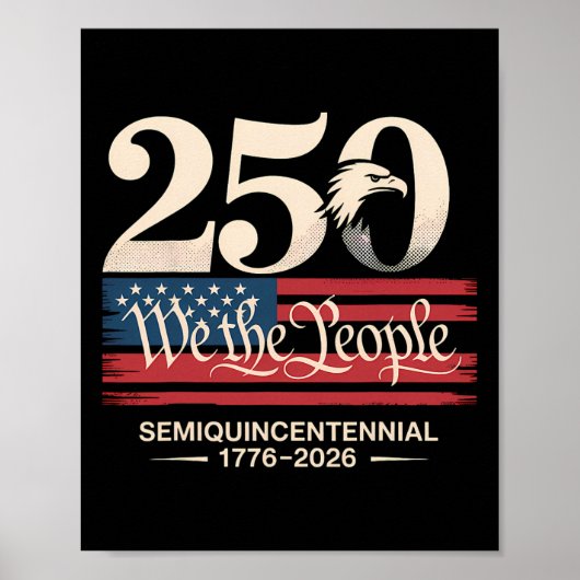 250 アメリカ独立記念 パトリオティック  ポスター (正面)