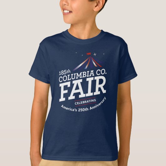 250 キッズ ネイビーTシャツ Tシャツ (正面)
