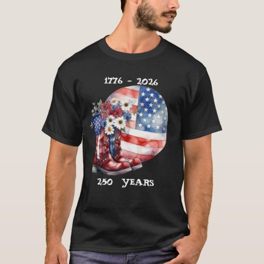 250 周年記念 Men's Basic T-Shirt Tシャツ (正面)