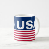 250 赤白青アメリカ生誕記念 コーヒーマグカップ (正面右)
