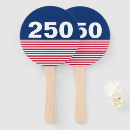 250 赤白青アメリカ生誕記念 ハンドファン
