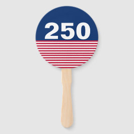 250 赤白青アメリカ生誕記念 ハンドファン