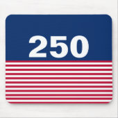 250 赤白青アメリカ生誕記念 マウスパッド (正面)