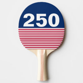 250 赤白青アメリカ生誕記念 卓球ラケット