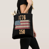 250 amerika T-Shirt トートバッグ (クローズアップ)