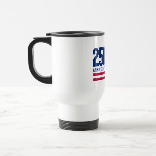 250 anniversary Flag トラベルマグ (左)