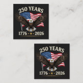 250 Anniversary USA ノートカード (正面/裏面)