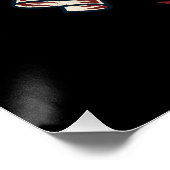 250 Baby! American Patriotic Eagle Flex 1776-2026 ポスター (コーナー)