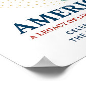250 Birthday of the USA  ポスター (角)