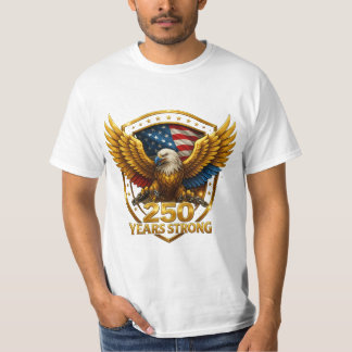 250. Jahrestag der USA – Freedom Eagle Emblem  Tシャツ