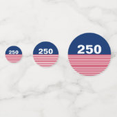 250 Red White and Blue USA Anniversary コンフェッティ (裏面)