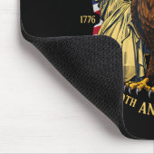 250 Years 1776-2026 250th Birthday Eagle Liberty B マウスパッド (コーナー)