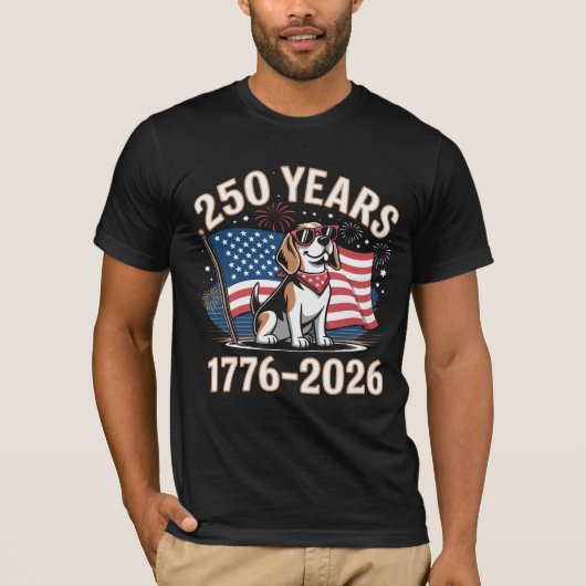 250 Years America Anniversary 250th Birthday USA Tシャツ (正面)