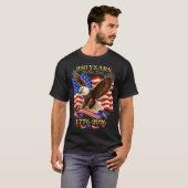 250 Years American 1776 2026 250Th Usa Birthday Tシャツ (正面フル)