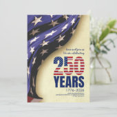 250 Years American Independence Birthday 招待状 (スタンド正面)
