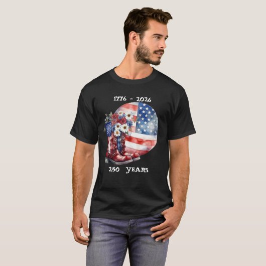 250 YEARS Men's Basic T-Shirt Tシャツ (正面フル)
