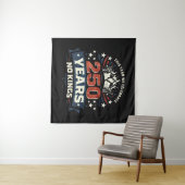 250 Years No Kings Patriotic タペストリー (インサイチュ(横))