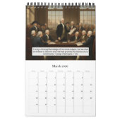 250 Years of America Calendar, American History カレンダー (3月 2026)